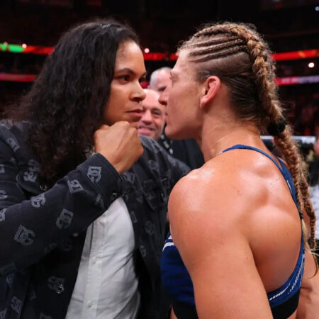 Kayla Harrison Gets Champion’s Welcome at ATT After UFC Title Win