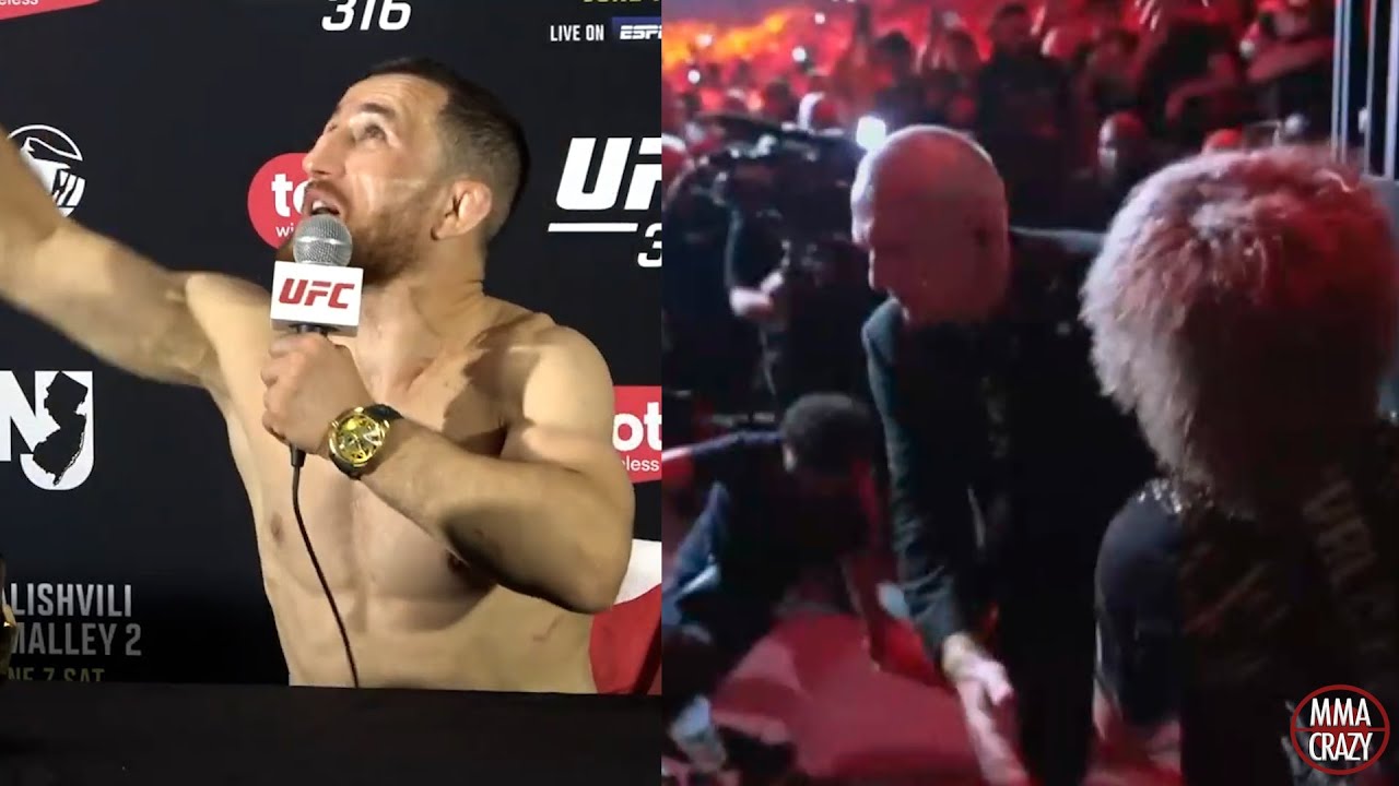 Preview New Angle of Barricade Collapse During Merab Dvalishvili’s UFC 316 Walkout
