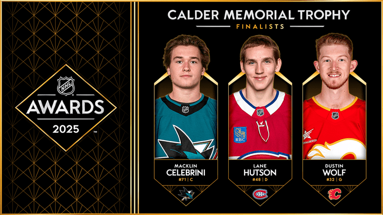 Preview 2025 NHL Awards Tracker: Canadiens’ Lane Hutson Wins Calder Trophy