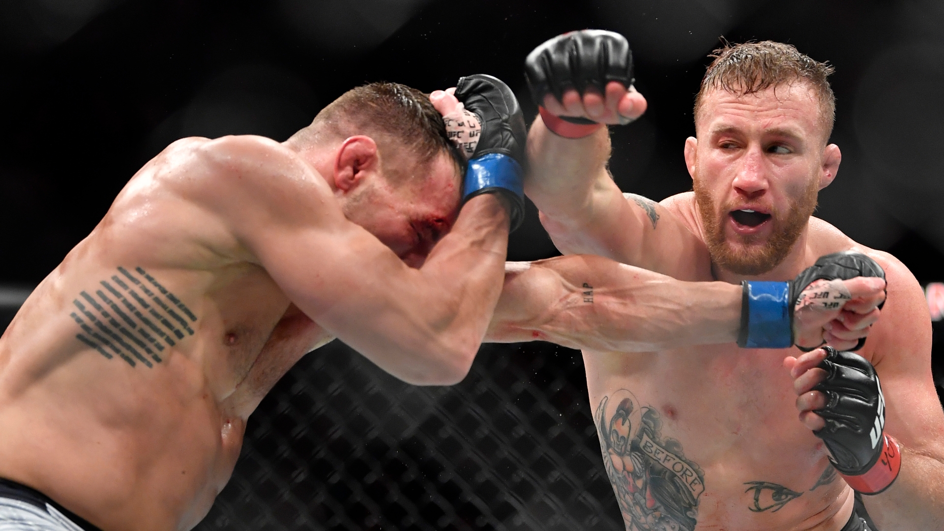 Preview Watch Michael Bisping, Justin Gaethje, Jon Anik and Bruce Buffer Make Cameos in New ‘Naked Gun’ Trailer