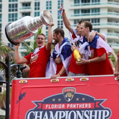 Panthers Celebrate Second Consecutive Stanley Cup with Epic Fort Lauderdale Party