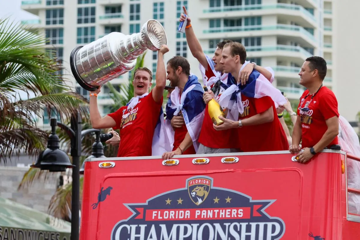 Preview Panthers Celebrate Second Consecutive Stanley Cup with Epic Fort Lauderdale Party