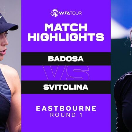 Eastbourne WTA: First Round Wrap-up