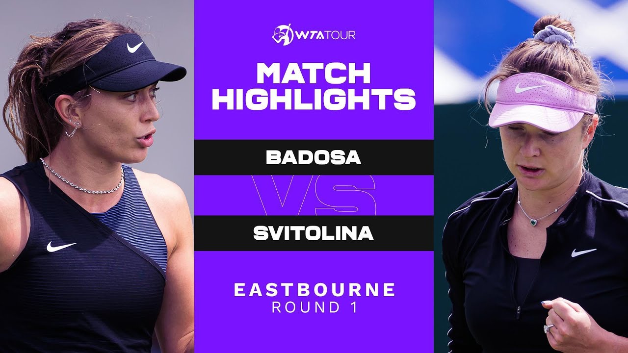 Preview Eastbourne WTA: First Round Wrap-up