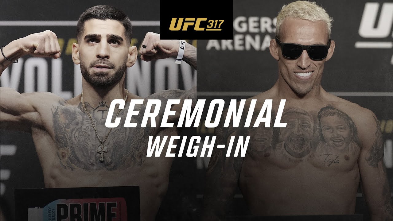 Preview UFC 317 Weigh-ins: The Precision Before the Storm in Las Vegas