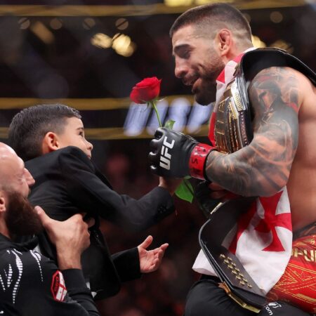 Ilia Topuria Predicts Dominant Win at UFC 317