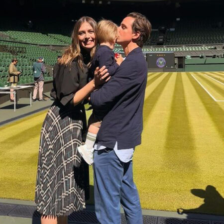 Maria Sharapova Shares Photo with Son on His Birthday