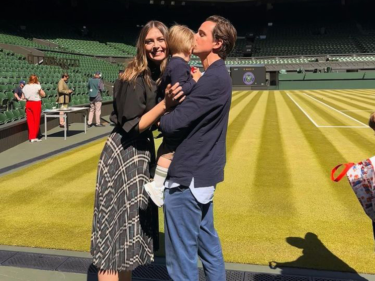 Preview Maria Sharapova Shares Photo with Son on His Birthday