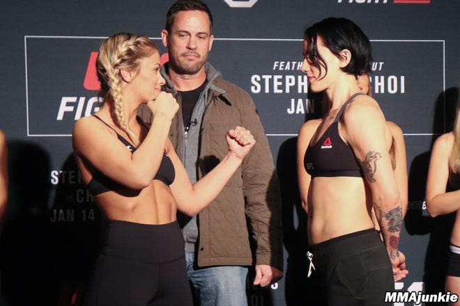 Preview Paige VanZant and Jessica-Rose Clark Hint at Dirty Boxing Showdown