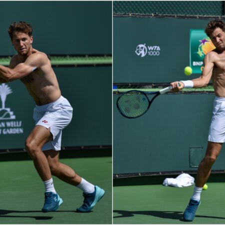 From Clay Courts to Catwalks: Casper Ruud’s Stylish Volley with Mango Man