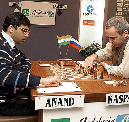 Chess Immortals Collide: Kasparov and Anand Master a New Era in Saint Louis