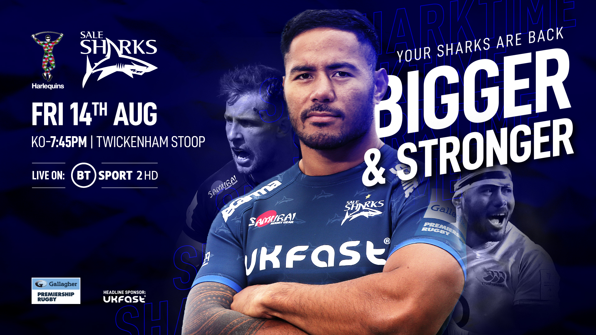 Preview The One That Got Away: Sale Sharks’ Pursuit of Chandler Cunningham-South Ends in Harlequins Loyalty