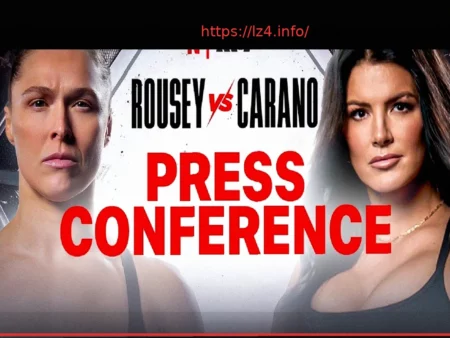 Ronda Rousey vs. Gina Carano: Official Kickoff Press Conference
