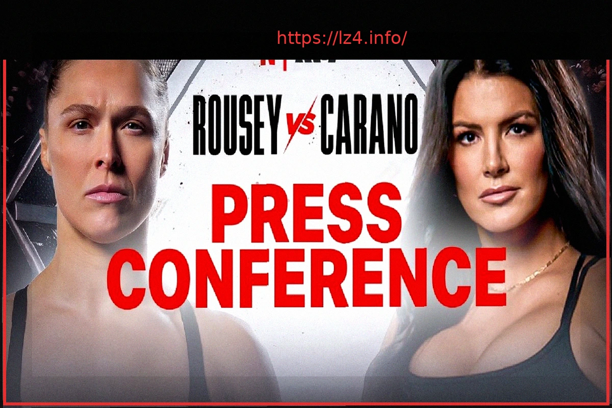 Preview Ronda Rousey vs. Gina Carano: Official Kickoff Press Conference