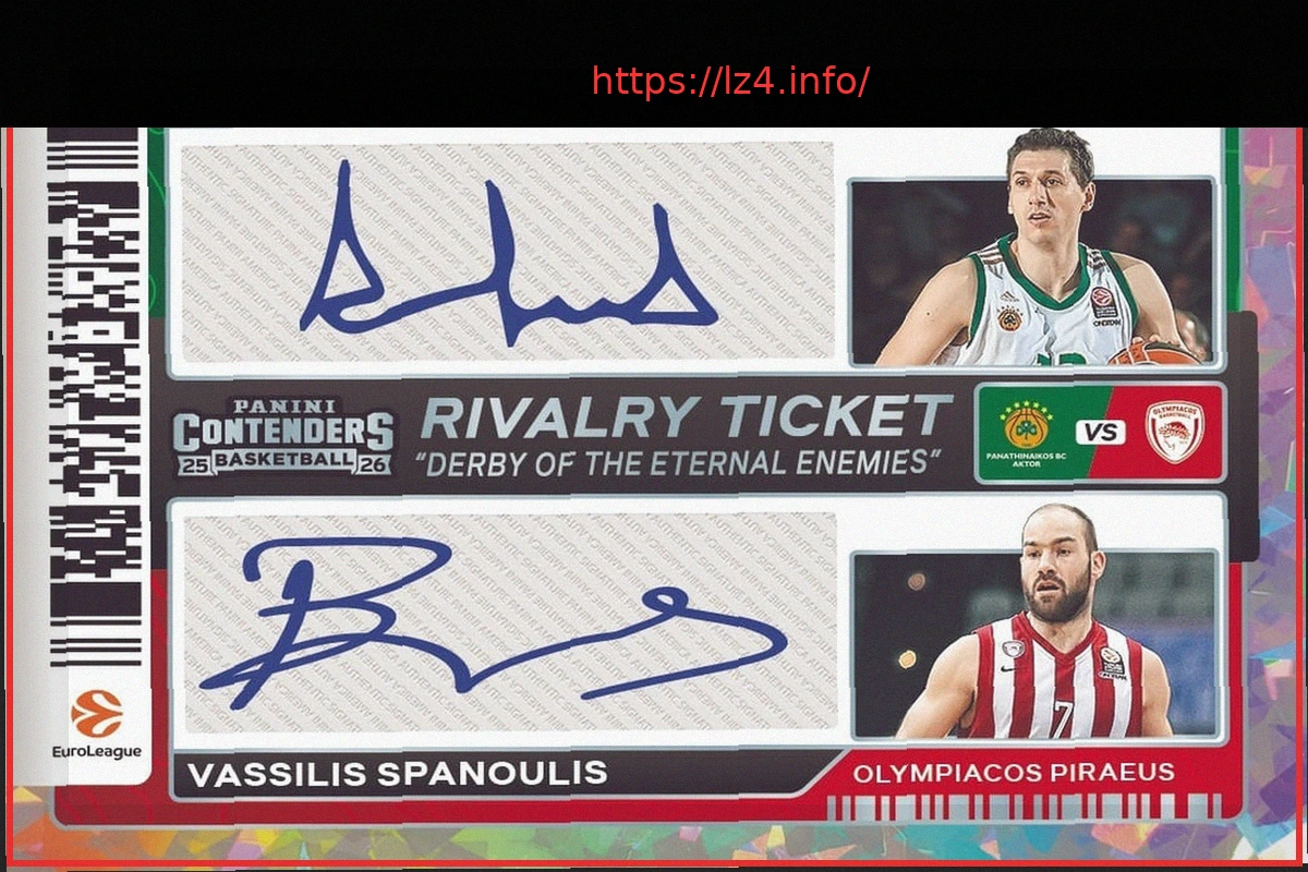 Preview Launch of the 2025-26 EuroLeague Panini Contenders Collectible Card Collection