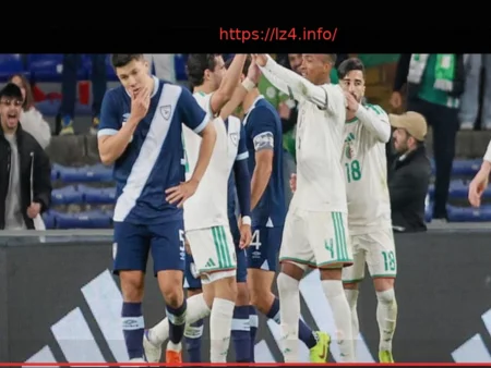 Algeria vs. Guatemala Friendly: World Cup 2026 Preparations Kick Off