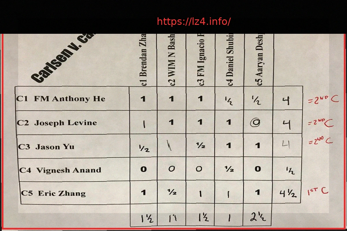 Preview Seattle Summer Team Chess Matches: Carlsen and Spassky Teams Dominate