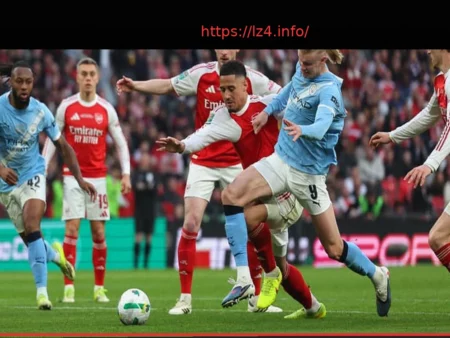 Arsenal vs Manchester City: Top Teams Battle for League Cup Glory at Wembley