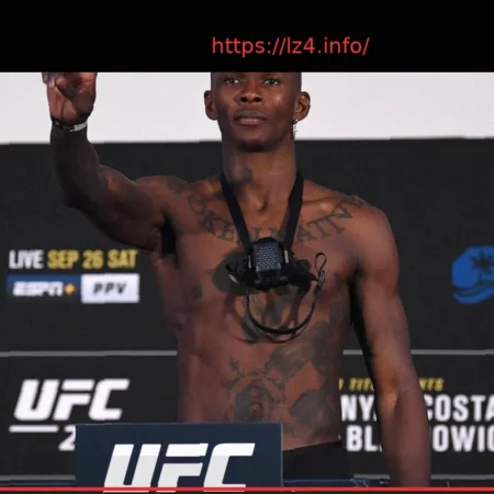 UFC Seattle Weigh-ins: Israel Adesanya and Joe Pyfer Hit Target, All Fighters on Point