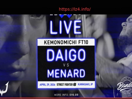 Generational Showdown: Daigo “The Beast” vs. MenaRD FT10 Match Date Confirmed