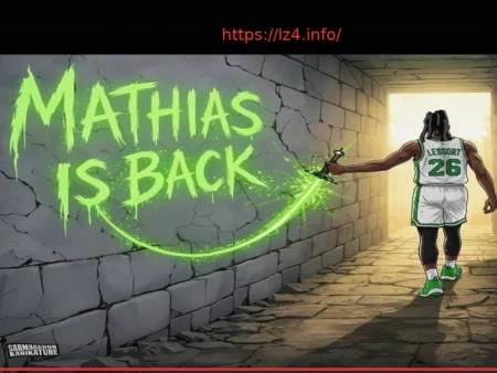 Le retour de Mathias Lessort sur le terrain confirmé par son épouse