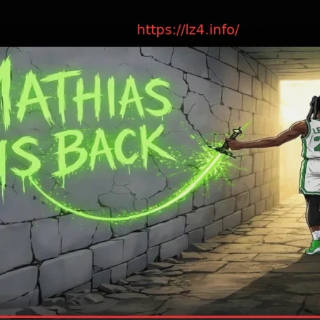 Le retour de Mathias Lessort sur le terrain confirmé par son épouse