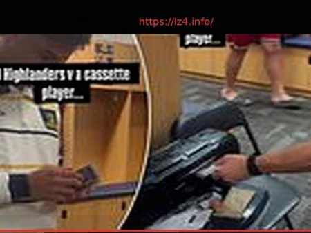 Young Football Stars Stumped by Cassette Player: A Generational Tech Divide That Amuses Older Fans