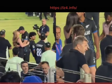Emotional Support: Glenn Phillips & Ish Sodhi Consoled by Wives After T20 World Cup Final Loss