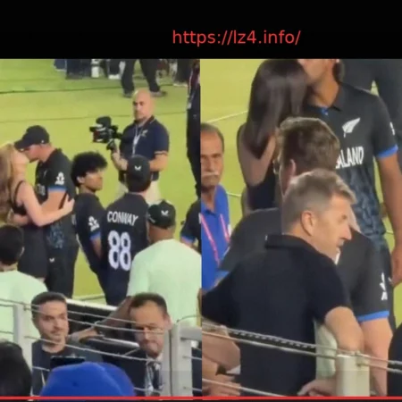 Emotional Support: Glenn Phillips & Ish Sodhi Consoled by Wives After T20 World Cup Final Loss