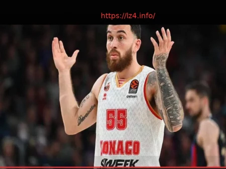 Monaco’s Mike James Sidelined for 2-3 Weeks Amidst Club Crisis