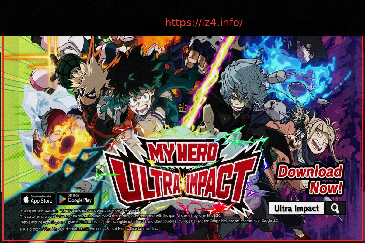 Preview My Hero Ultra Impact: Bandai Namco Sets End-of-Service Date