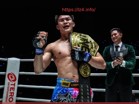 Rambolek Dethrones Nabil Anane to Claim ONE Bantamweight Muay Thai World Title