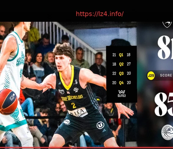 Germain Castano (La Rochelle): “Pau Plays the Best Basketball We’ve Seen”