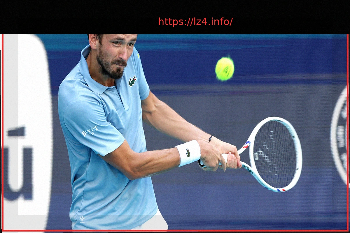Preview Medvedev Suffers “Bagel” Loss in First Set to Cerundolo at Miami Masters