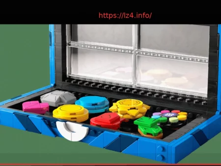 LEGO liberó las instrucciones para armar el set de medallas de Kanto de Pokémon con piezas tradicionales