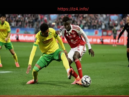 Nantes vs. Brest: Live Coverage of the Breton Derby, Ligue 1 Matchday 30