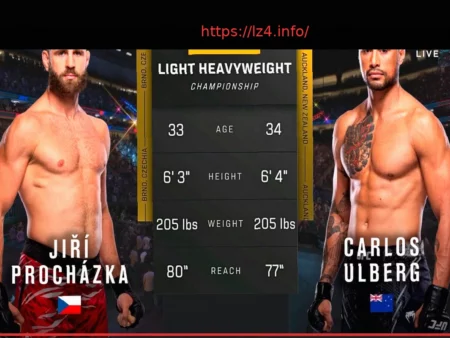 Аналитик UFC Указывает на Потенциальную Проблему с Чемпионством Иржи Прохазки После UFC 327