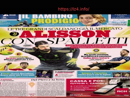 Italian Football Headlines: Spalletti’s Juventus Move Confirmed, European Action, and Transfer Market Buzz