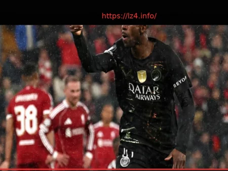 Ливерпуль – ПСЖ: Дембеле и парижане пробились в полуфинал Лиги Чемпионов