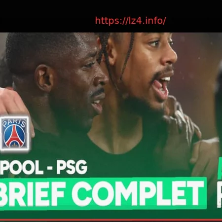 Paris Saint-Germain se qualifie pour les demi-finales de la Ligue des Champions après une victoire 2-0 contre Liverpool