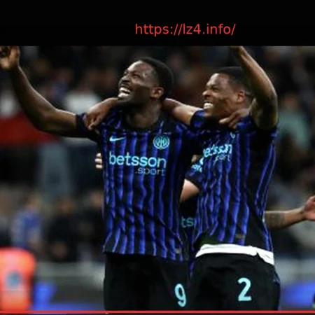 Inter’s Jubilant Celebration: Thuram and Calhanoglu Lead the Charge After Thrilling 3-2 Coppa Italia Semi-Final Victory