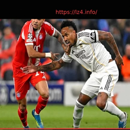 Bayern Munich Crowns Real Madrid in a Dramatic Late Match and Joins PSG in the Semifinals!