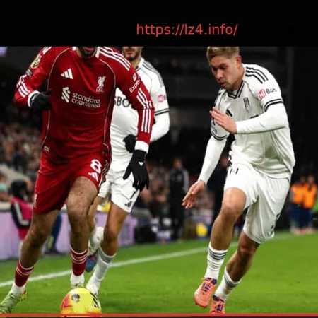 Liverpool – Fulham: Следите за матчем Премьер-лиги в прямом эфире перед ответной игрой с ПСЖ