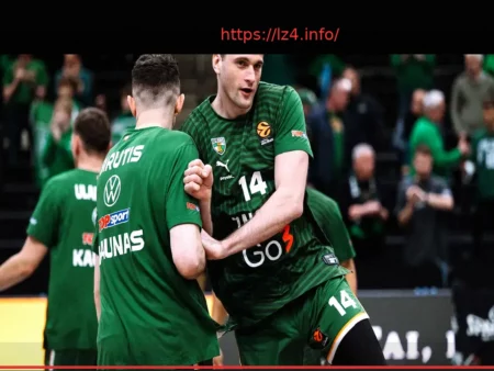 Former Parisian Dustin Sleva Extends Contract with Zalgiris Kaunas, Calls it “A Basketball Paradise on Earth”