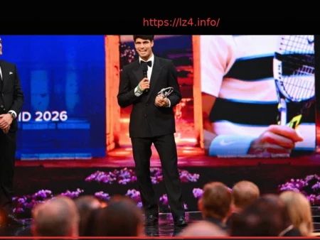 Карлос Алькарас признан Спортсменом года по версии Laureus