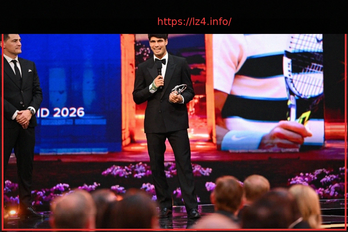 Preview Карлос Алькарас признан Спортсменом года по версии Laureus