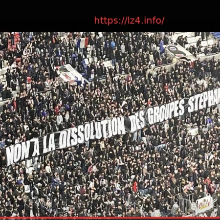 OL-Lorient: La banderole de soutien des supporters lyonnais… à ceux de Saint-Etienne