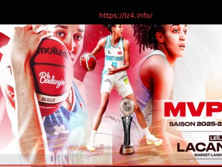 Leïla Lacan Crowned MVP of La Boulangère Wonderligue