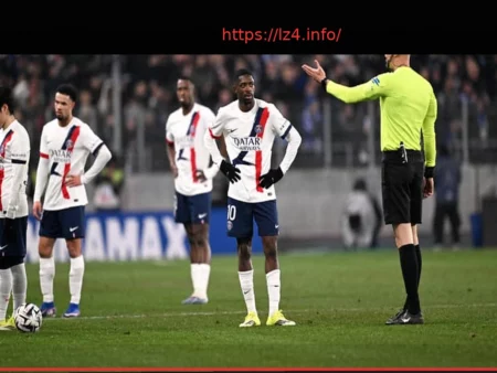 Ligue 1 Makes History: Referee Audio System to Be Tested During PSG-Toulouse Match