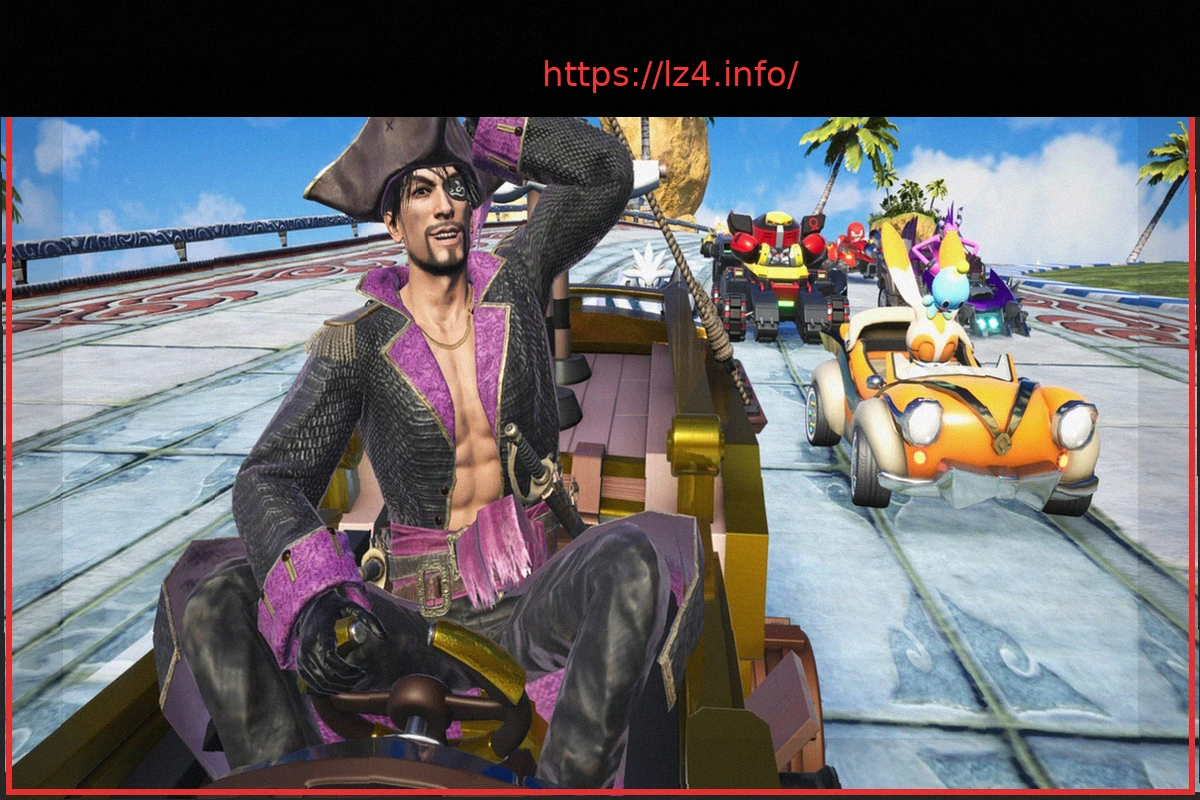 Preview Sonic Racing: CrossWorlds Welcomes Captain Majima and Goromaru